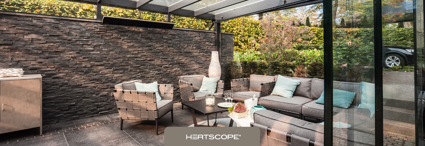 HEATSCOPE Ambiente-Heizstrahler VISION fuer weniger Licht und mehr Waerme