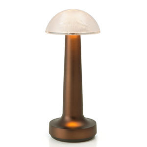 Kabellose Leuchte Cooee 1 Antik Bronze – Akku-Tischlampe