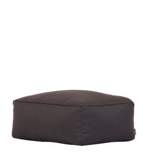 Lipari medium - Hocker, rechteckig, lila-grau