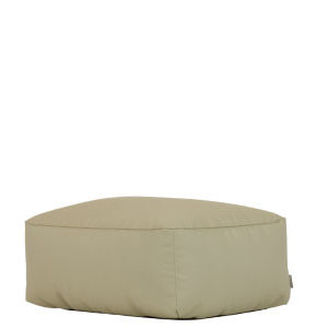Lipari medium - Hocker, rechteckig, sand
